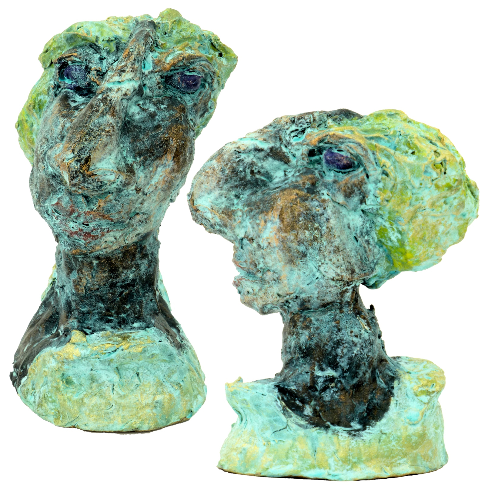 Sculpture, Bust, Ceramics